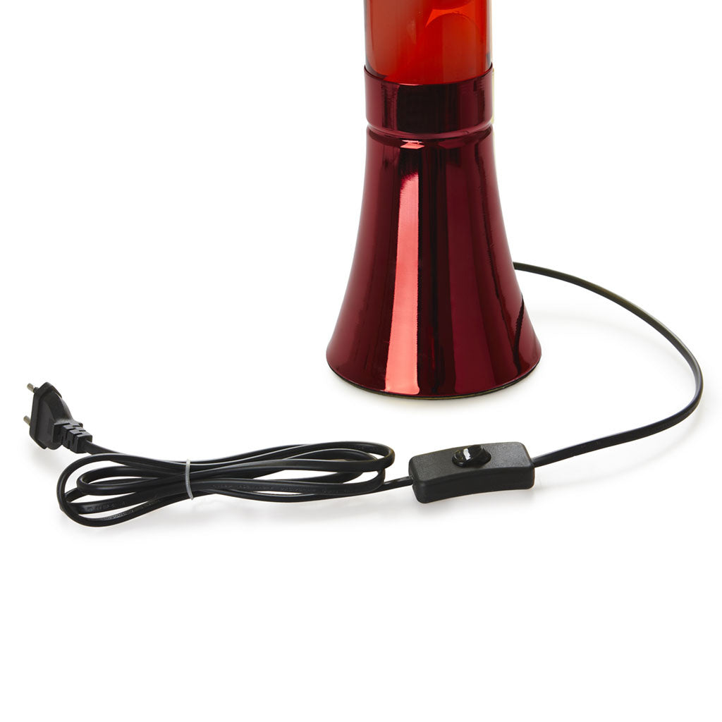 Lavalamp Magma  Rood - detailfoto 3