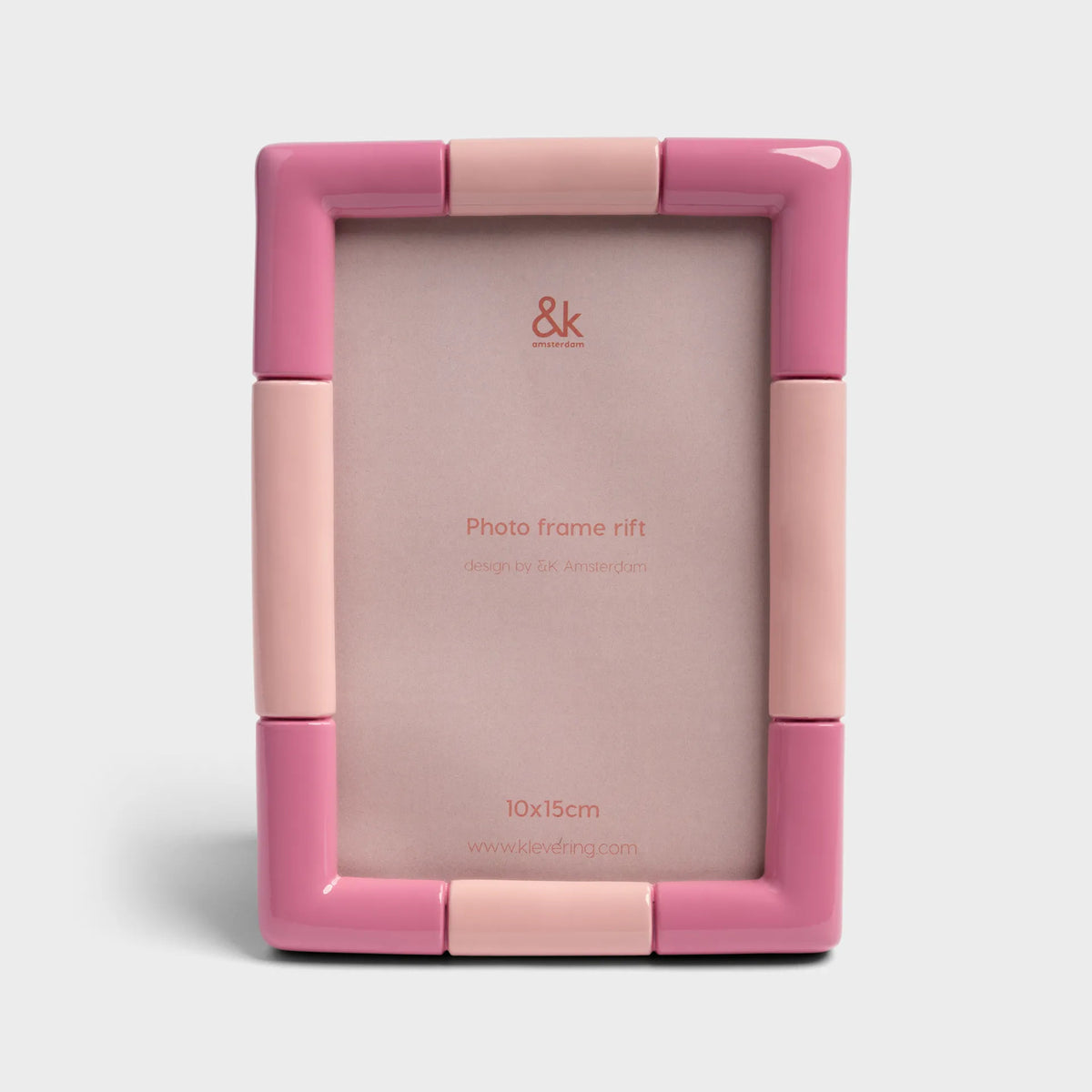 Fotolijst Rift Rechthoek Candy Roze - cadeau van Kado in Huis