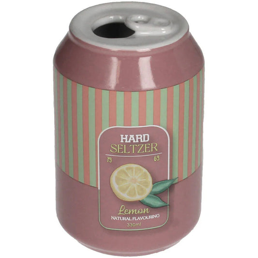 Vaasje roze blikje limonade Kersten - cadeau van Kado in Huis