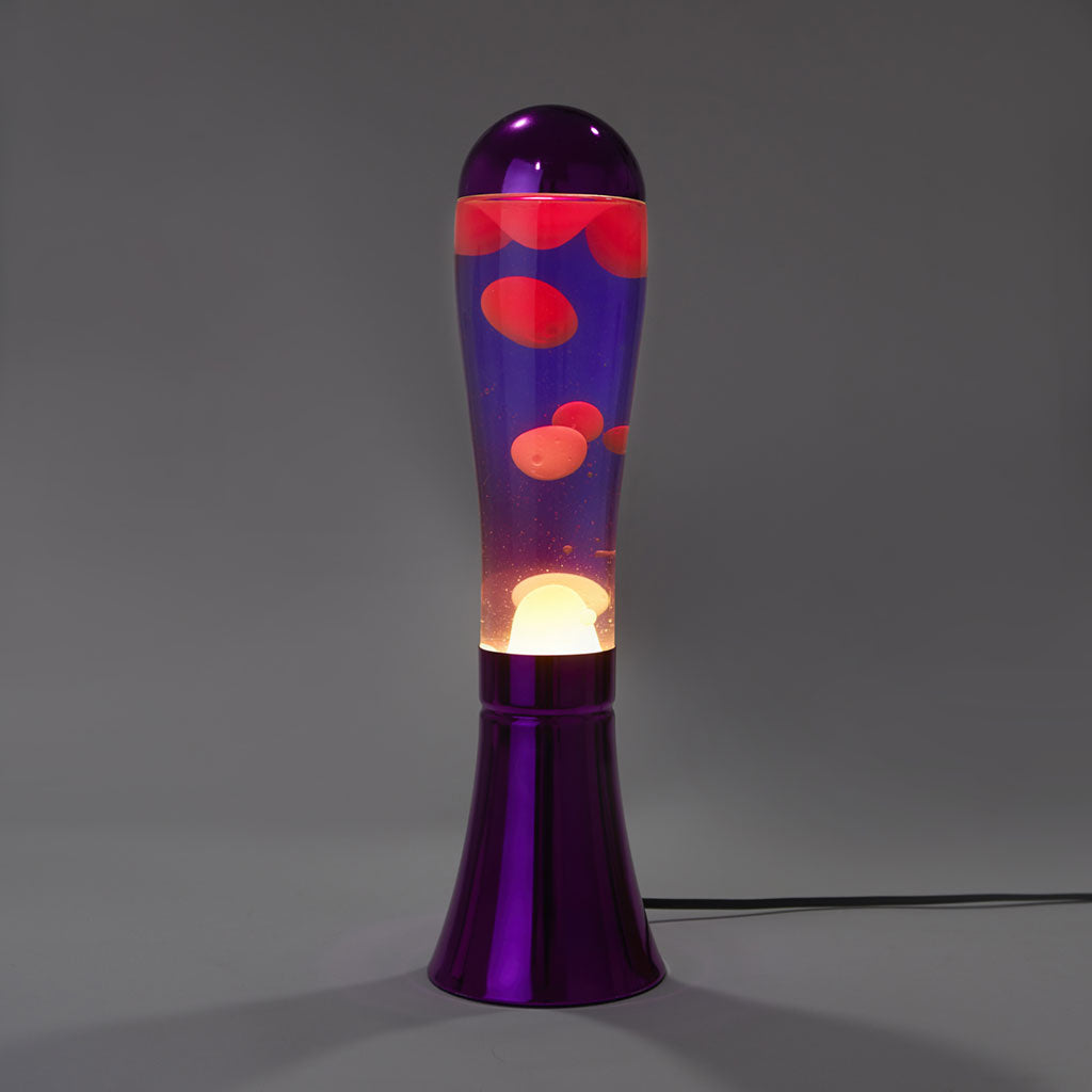 Lavalamp Magma Paars/Rood - detailfoto 4