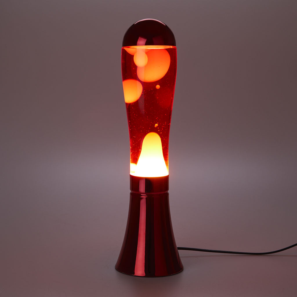 Lavalamp Magma  Rood - detailfoto 2