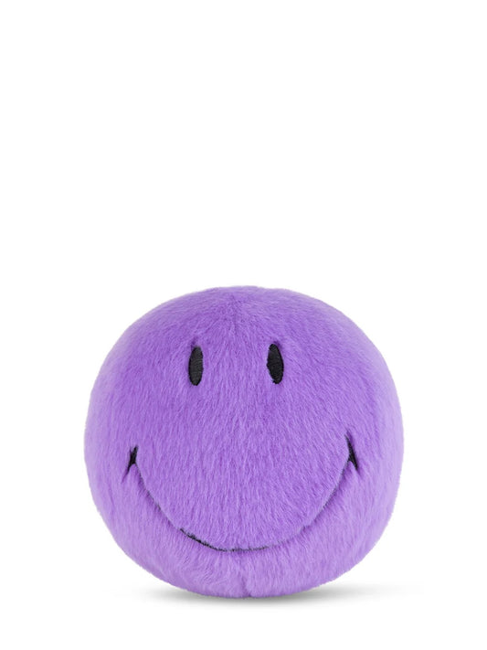 Smiley Knuffel Fuzzy Purple ECO - cadeau van Kado in Huis