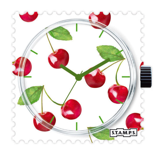 Horlogeklokje Merry Cherry - cadeau van Kado in Huis