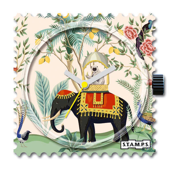 Horlogeklokje Scene of India Verwisselbaar Klokje - cadeau van Kado in Huis