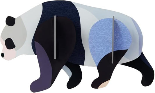 Panda 3D Wanddecoratie Bouwpakket Karton - cadeau van Kado in Huis