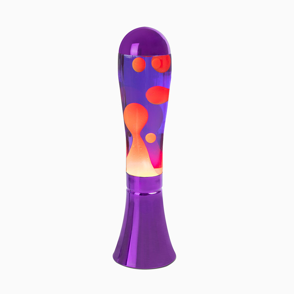 Lavalamp Magma Paars/Rood - cadeau van Kado in Huis