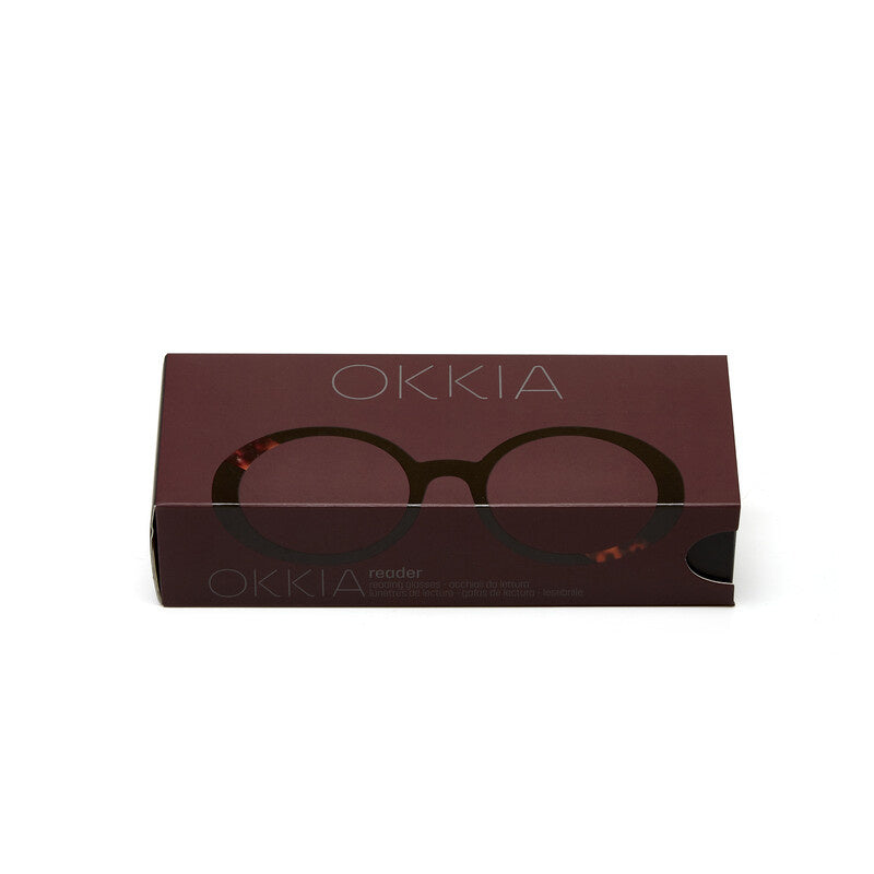 Leesbril Laura Black Havana unisex - detailfoto 7