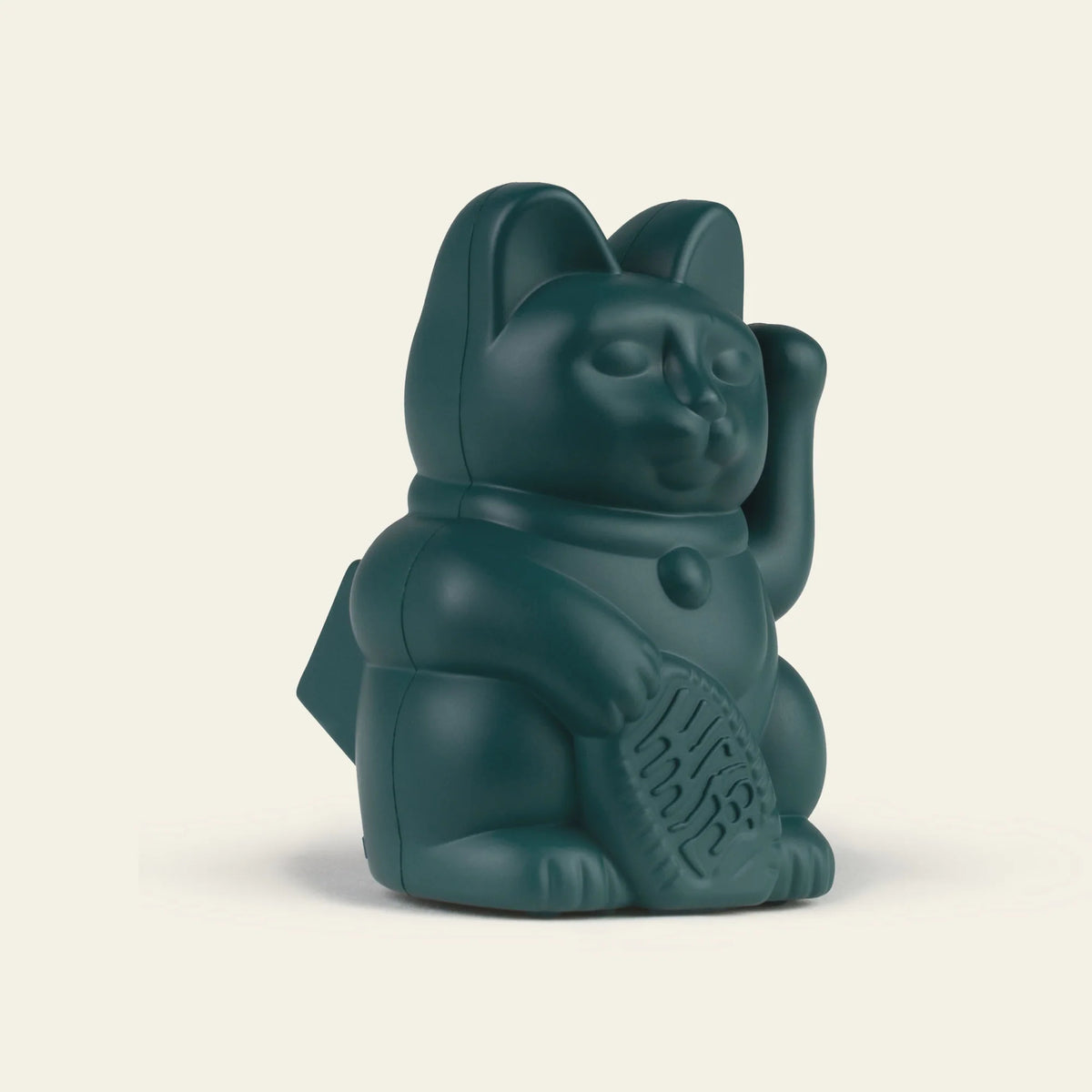Solar Lucky Cat Groen 5cm - detailfoto 3