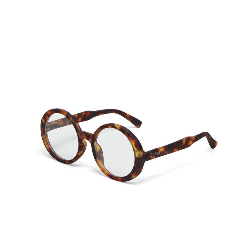 Leesbril Laura Classic Havana unisex - detailfoto 3