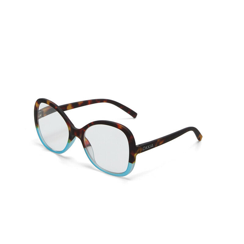 Leesbril Verona Havana Blue unisex - detailfoto 6