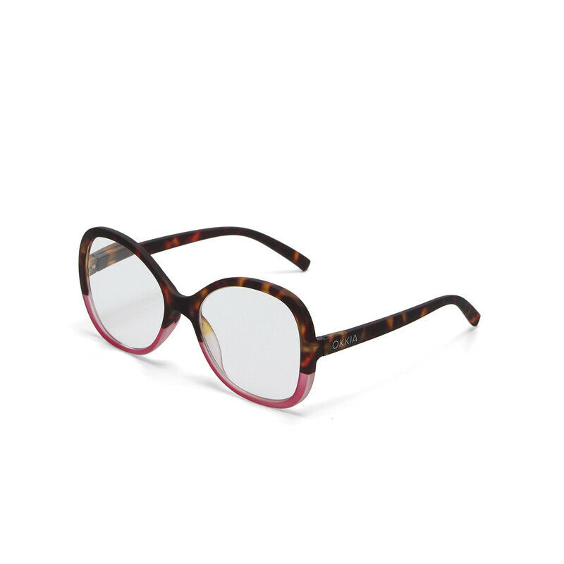 Leesbril Verona Havana Pink unisex - detailfoto 3