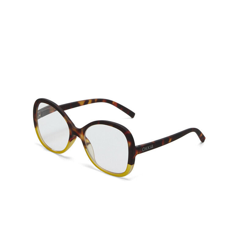 Leesbril Verona Havana Yellow unisex - detailfoto 5
