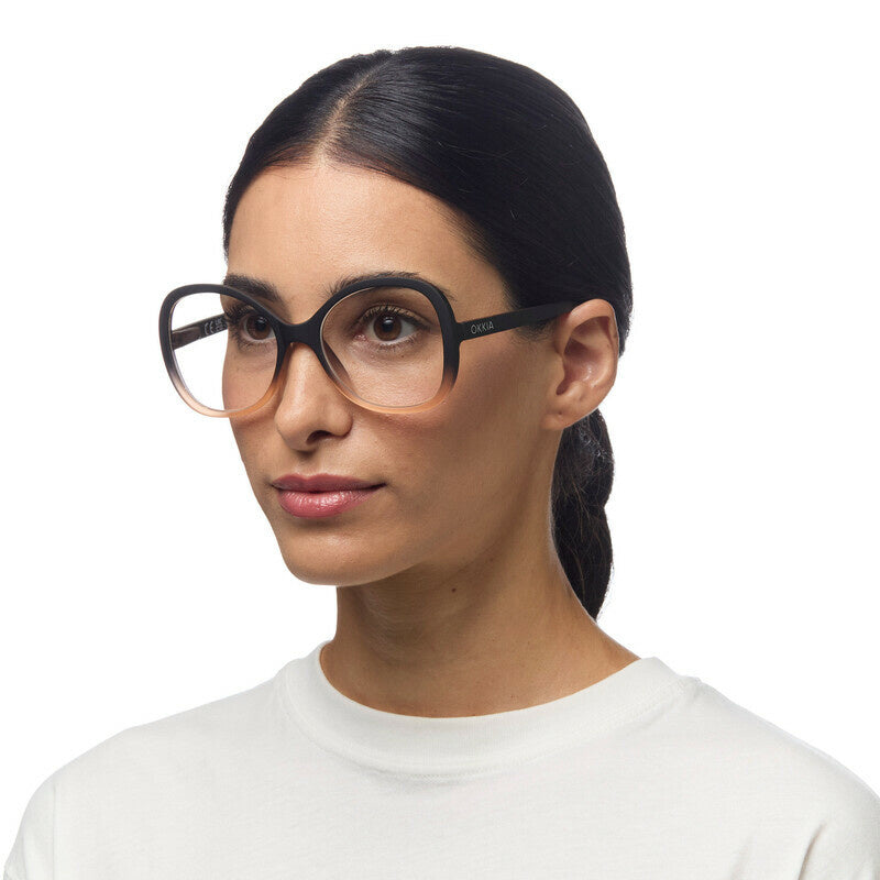 Leesbril Verona Black Pink unisex - detailfoto 4
