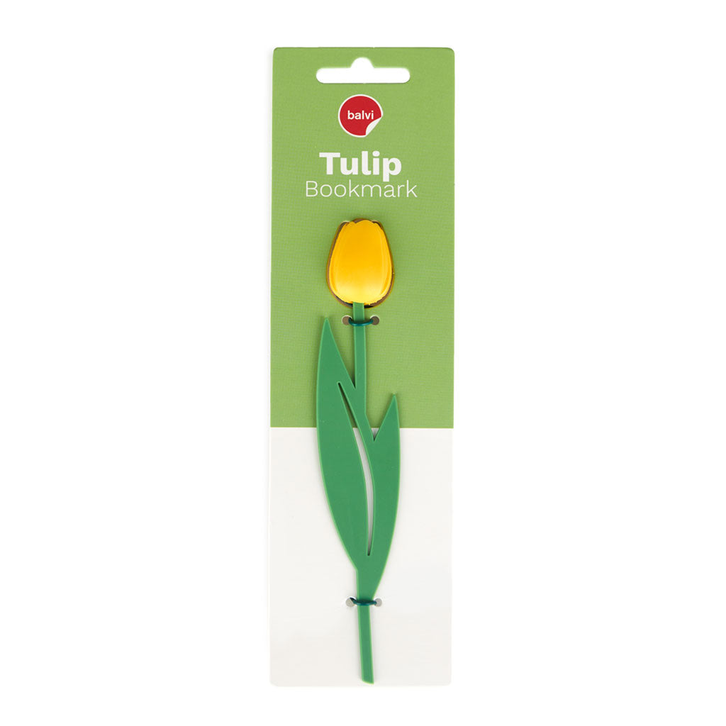 Boekenlegger Tulp Geel - cadeau van Kado in Huis