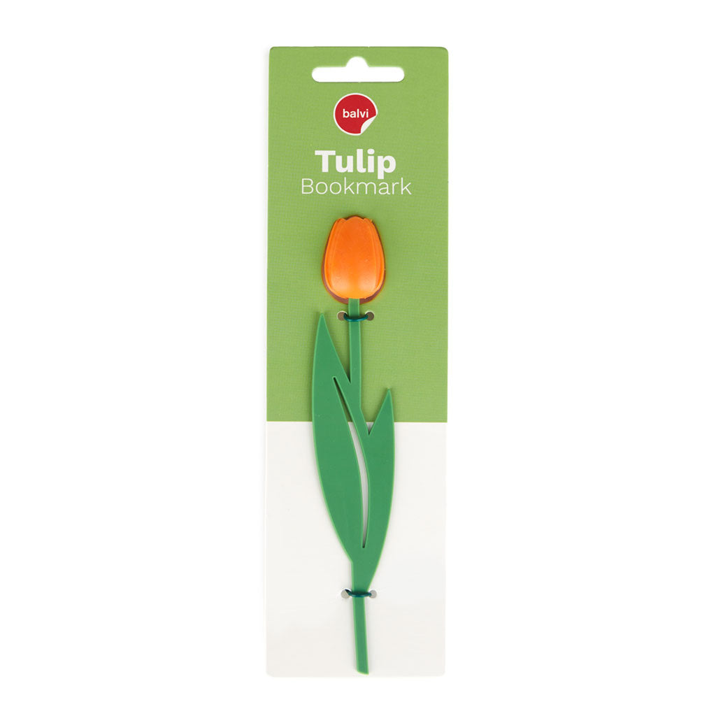 Boekenlegger Tulp Oranje - cadeau van Kado in Huis