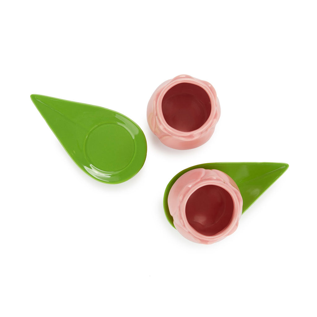 Espresso Kopjes Tulip Roze - detailfoto 4