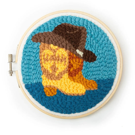 Borduren punch naald cowboy - cadeau van Kado in Huis