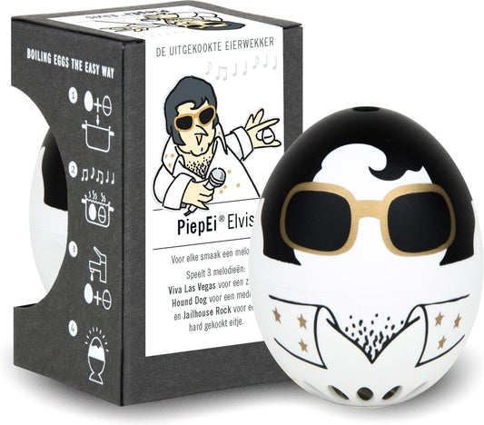 Piepei Elvis eierwekker - cadeau van Kado in Huis