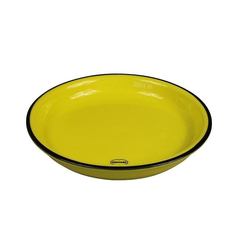 gebaksbord small geel 16 cm - detailfoto 1