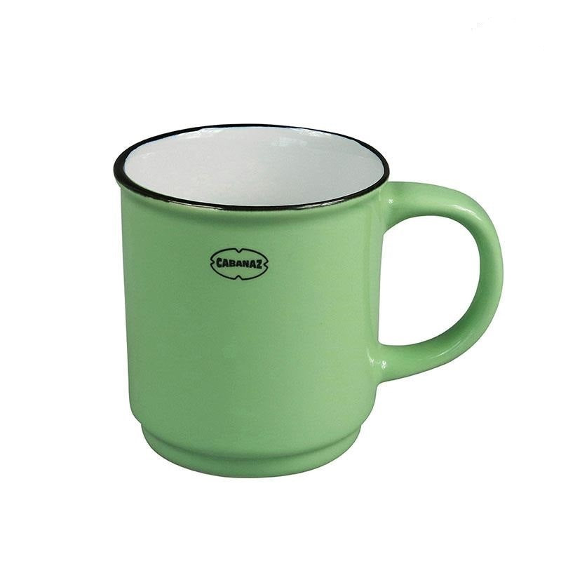 Stapelbare Mok groen - cadeau van Kado in Huis