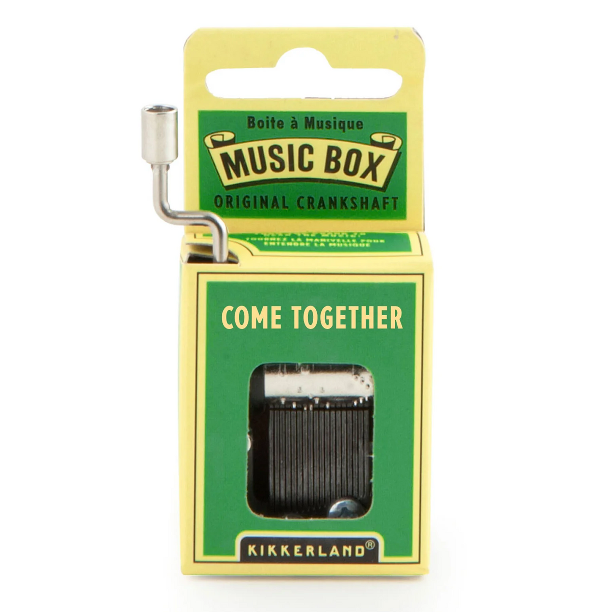 Come Together Nostalgisch Muziekdoosje Kikkerland - cadeau van Kado in Huis