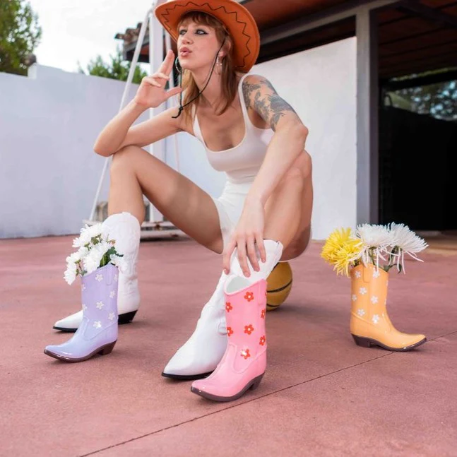 Vaas Laars Rodeo Cowboy Paars - detailfoto 4