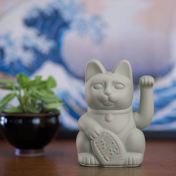 Lucky Cat Grijs - detailfoto 2