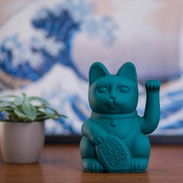 Lucky Cat Groen - detailfoto 2