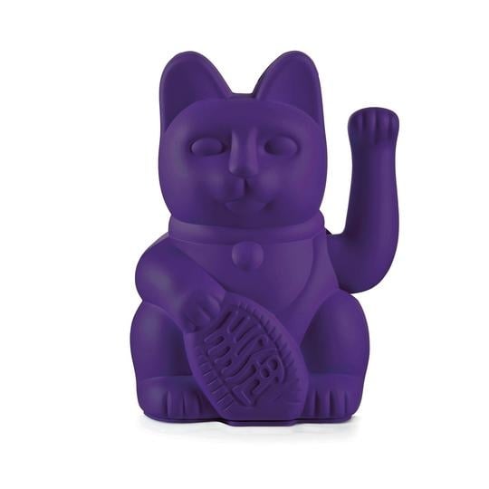 Gelukskat violet - cadeau van Kado in Huis