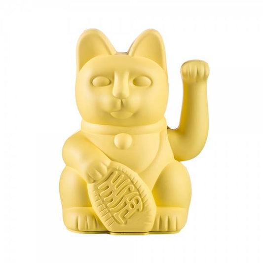 Lucky Cat Geel - cadeau van Kado in Huis