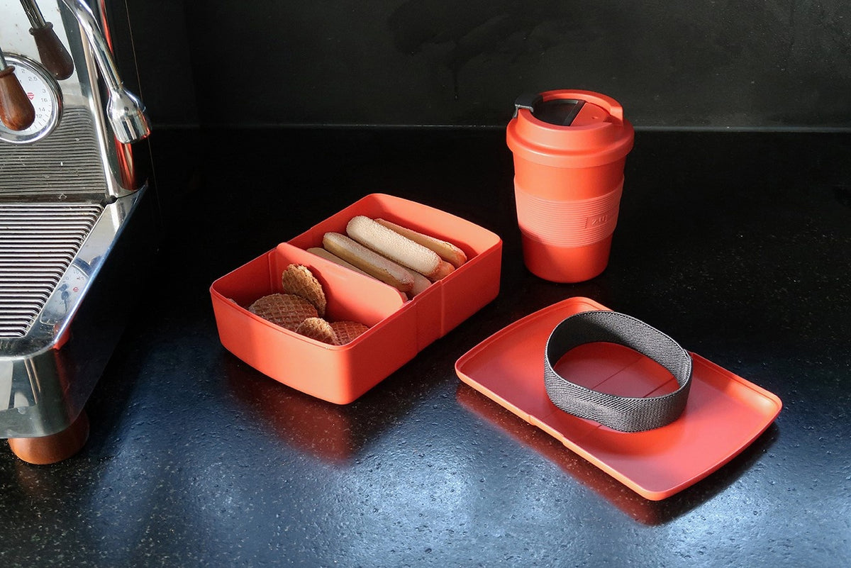 Lunchbox Time-Out terra rood - detailfoto 2