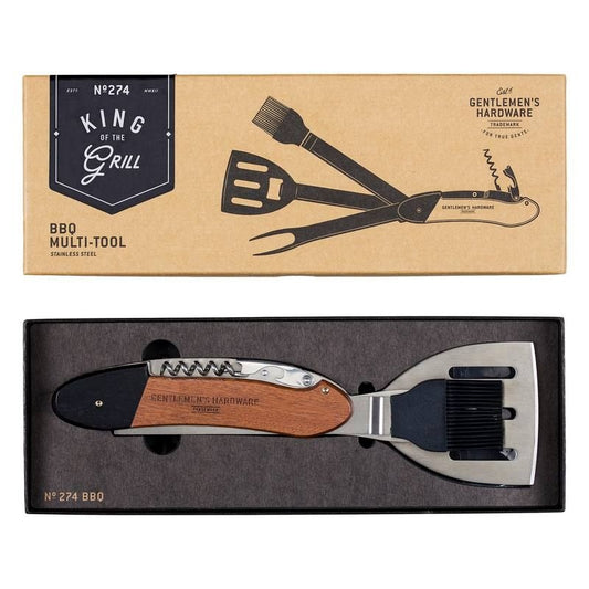 BBQ Multigereedschap Koning van de grill - cadeau van Kado in Huis