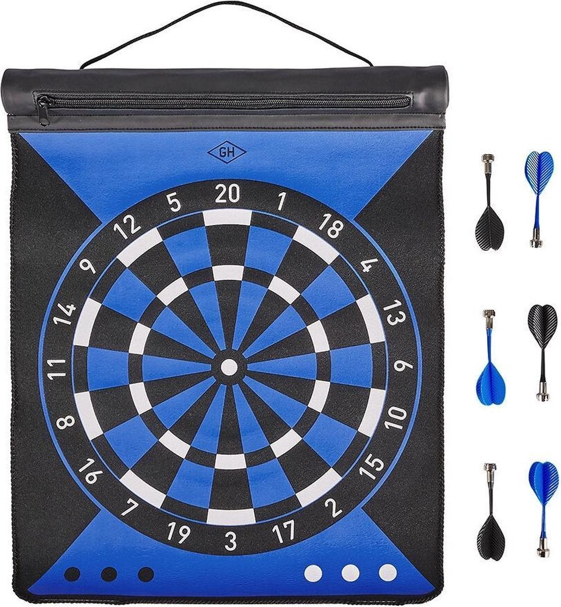 Magnetisch Dartbord opvouwbaar - detailfoto 2