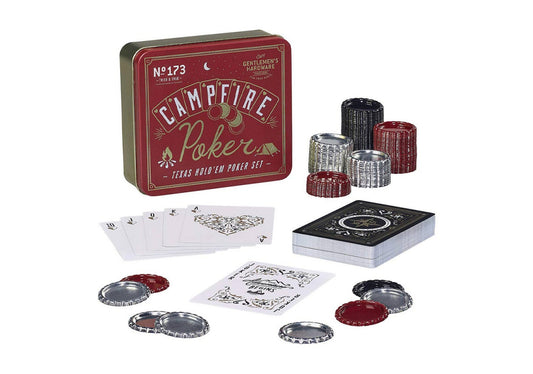 Kampvuur Pokerspel - cadeau van Kado in Huis