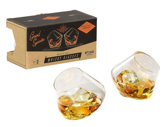 Whiskey Glazen Set van 2 - cadeau van Kado in Huis