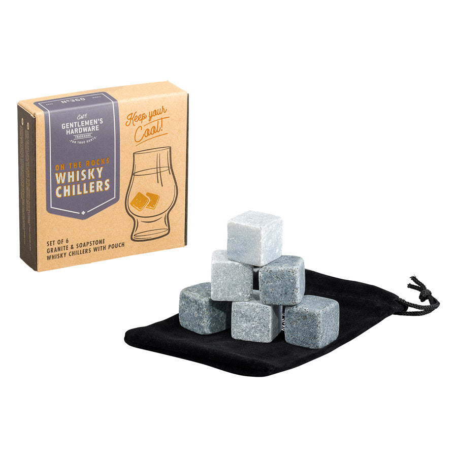 Whiskey Stenen On the Rocks - cadeau van Kado in Huis