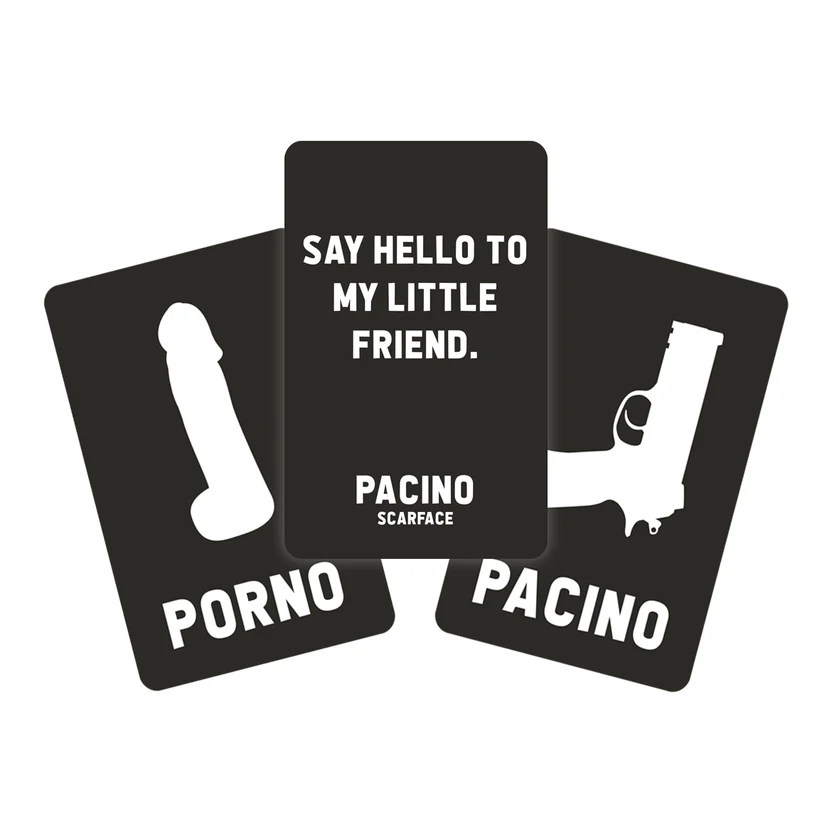 Kaartspel Porno of Pacino - detailfoto 2