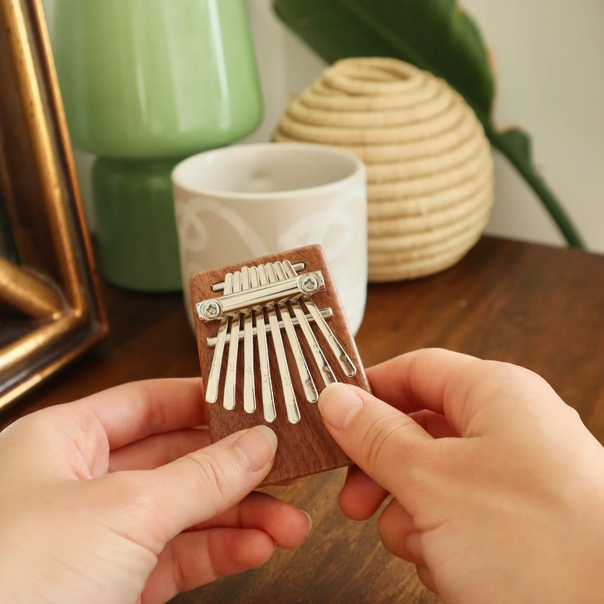 Kalimba leren spelen - detailfoto 2