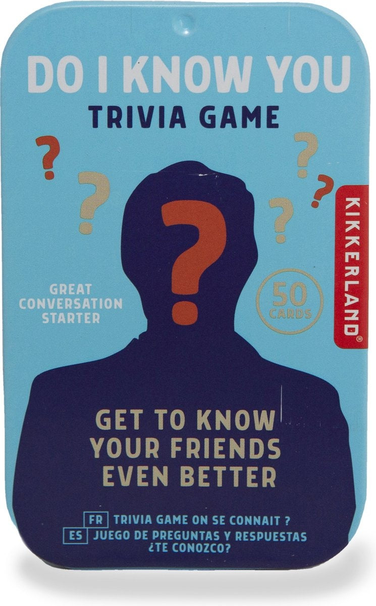 Trivia Spel Ken ik jou - cadeau van Kado in Huis