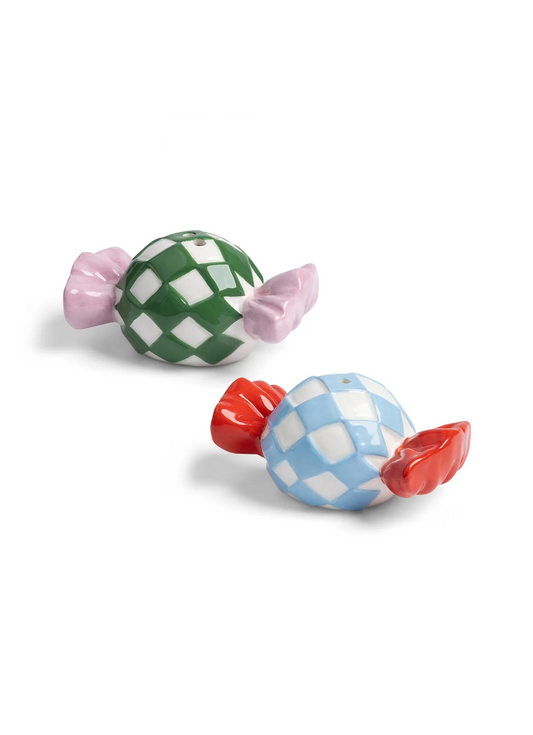 Peper en Zoutstel Candy Check - cadeau van Kado in Huis