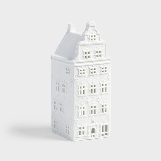 Theelichthouder Grachtenhuis Stockholm 20 - cadeau van Kado in Huis