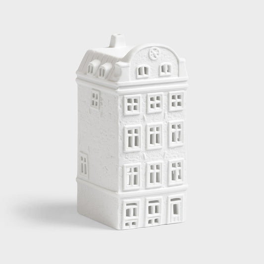 Theelichthouder Grachtenhuis Stockholm 22 - cadeau van Kado in Huis