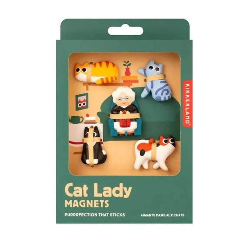 Koelkast magneten katten vrouwtje - cadeau van Kado in Huis