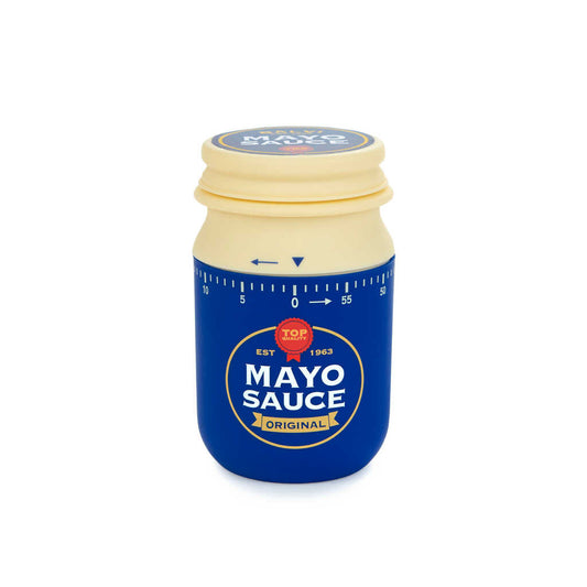 kookwekker analoog blauw mayonaise - cadeau van Kado in Huis