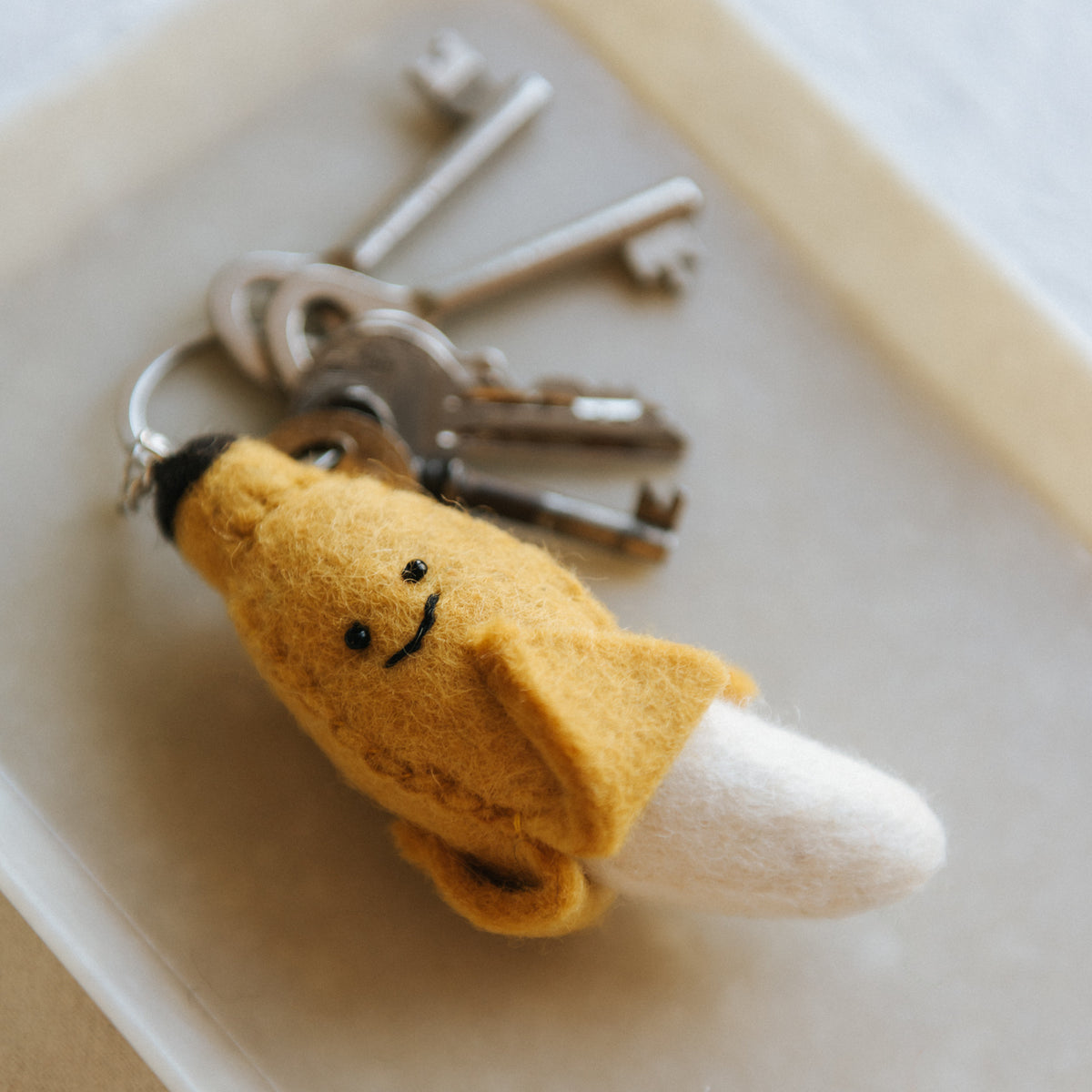 Sleutelhanger vilt banaan - detailfoto 2