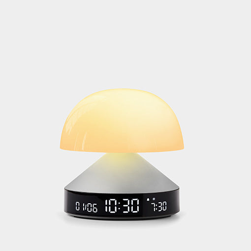 Mina sunrise wekker aluminium - cadeau van Kado in Huis