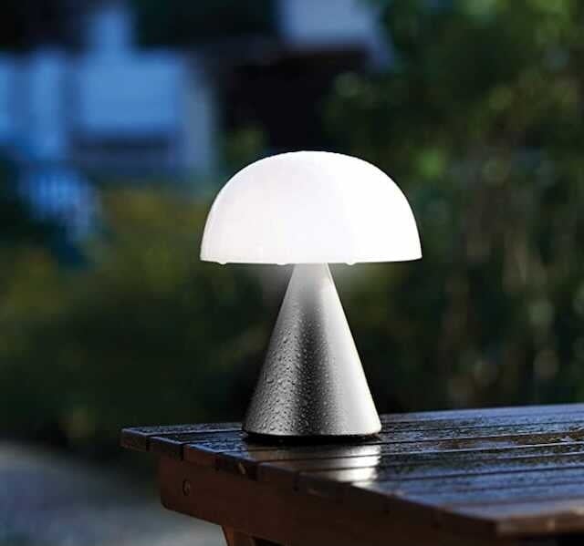 Oplaadbare LED lamp Mina L Gold - detailfoto 3