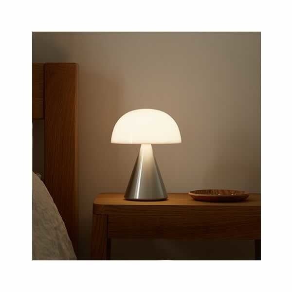 Oplaadbare LED lamp Mina L Gold - detailfoto 2