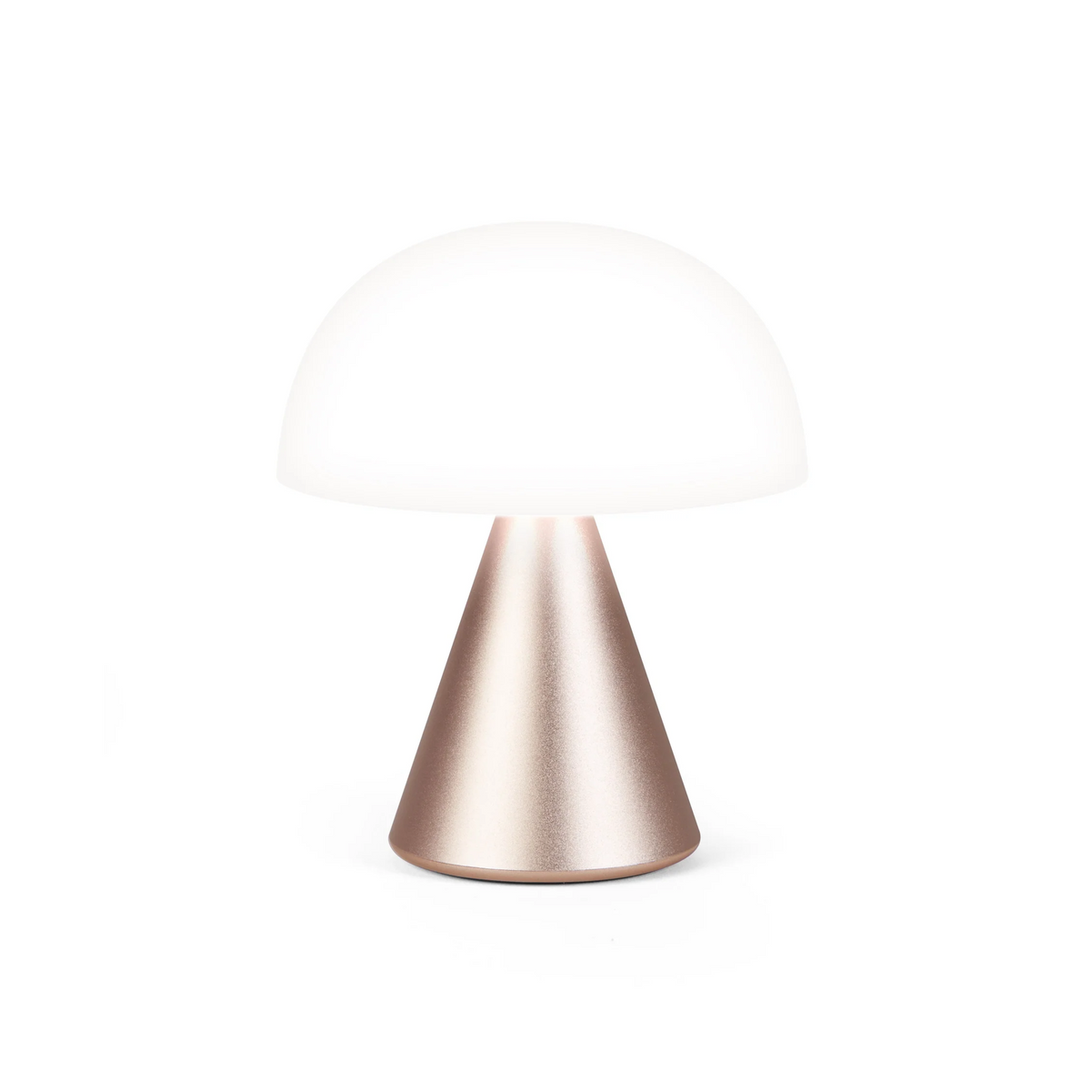 Oplaadbare LED lamp Mina M Soft Gold - detailfoto 4