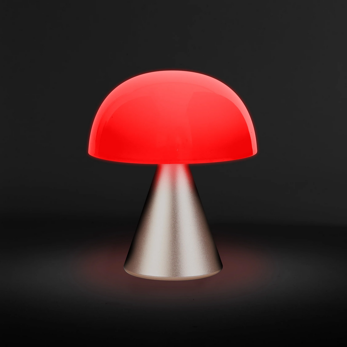 Oplaadbare LED lamp Mina M Soft Gold - detailfoto 5